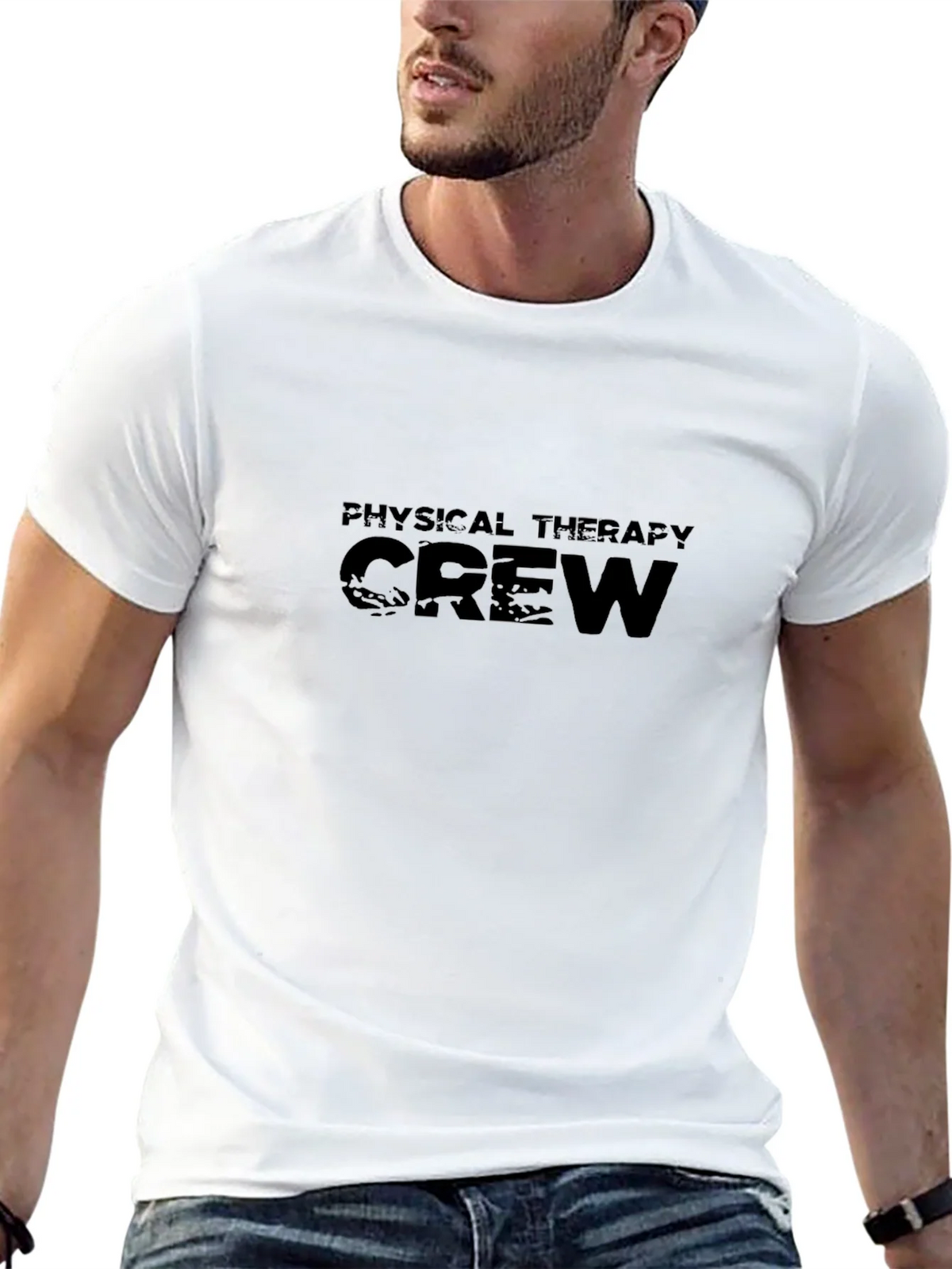 Physical Therapy Crew Black T-Shirt product image 12