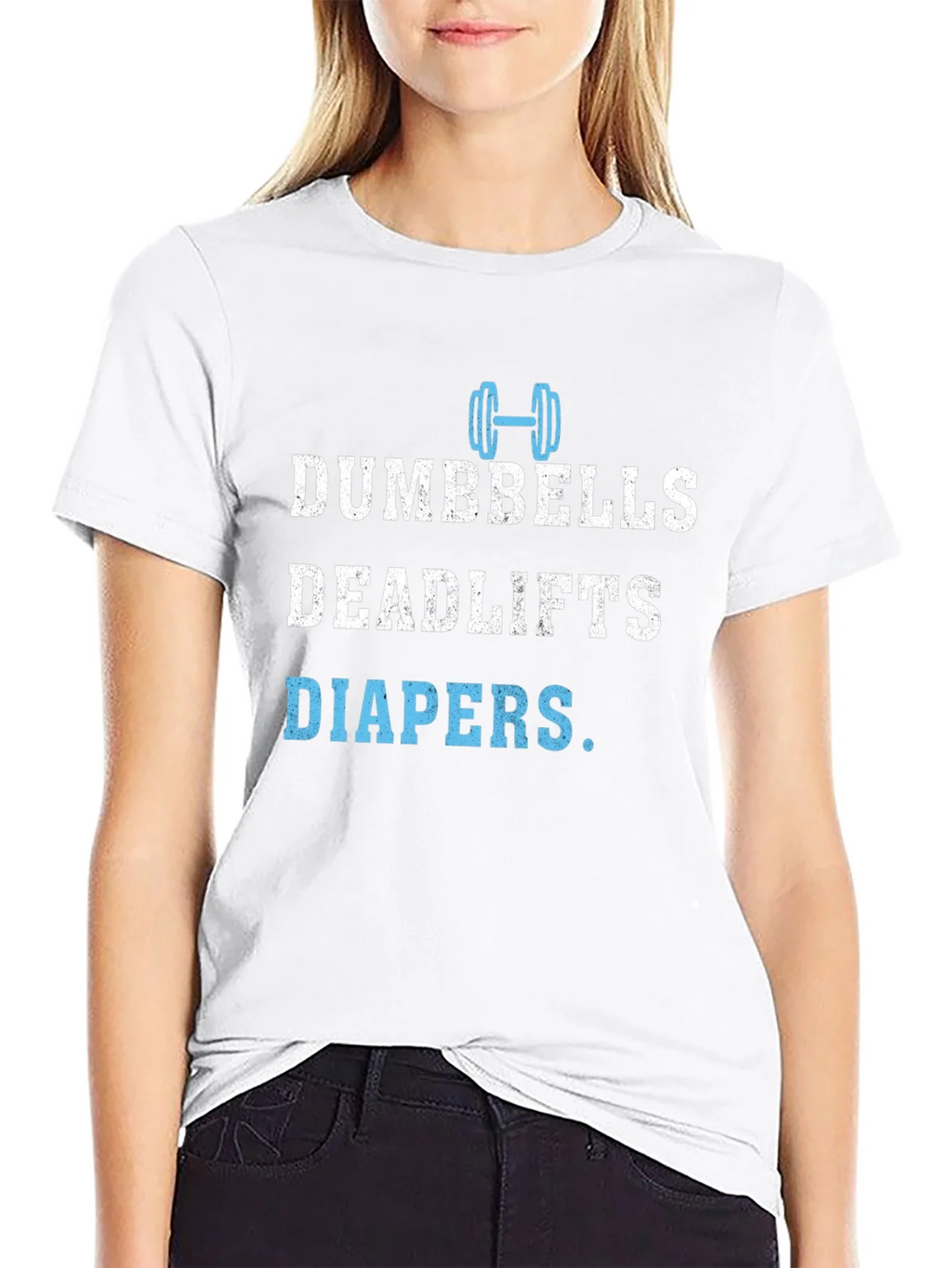 Dumbbells Deadlifts Diapers Mens T-Shirt product image 8