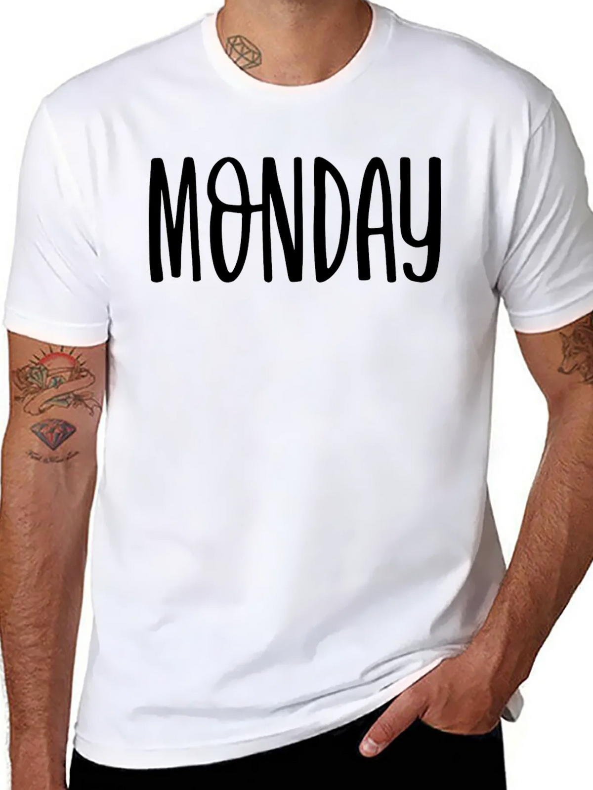 Monday Graphic Tee - Casual Comfort product image 6