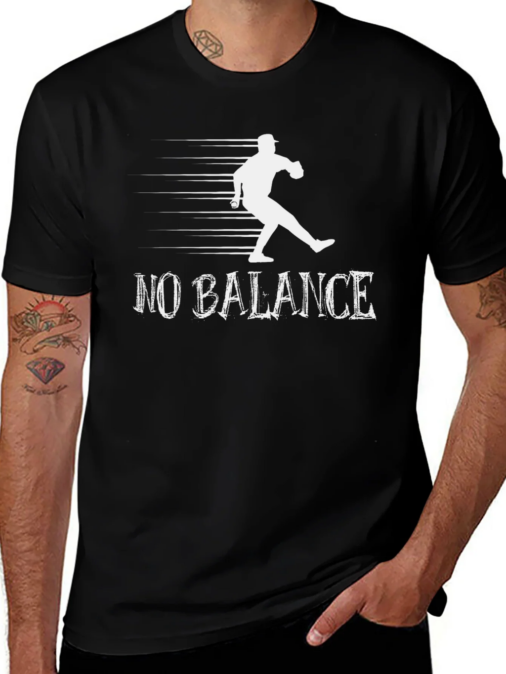 No Balance Baseball T-Shirt product image 1