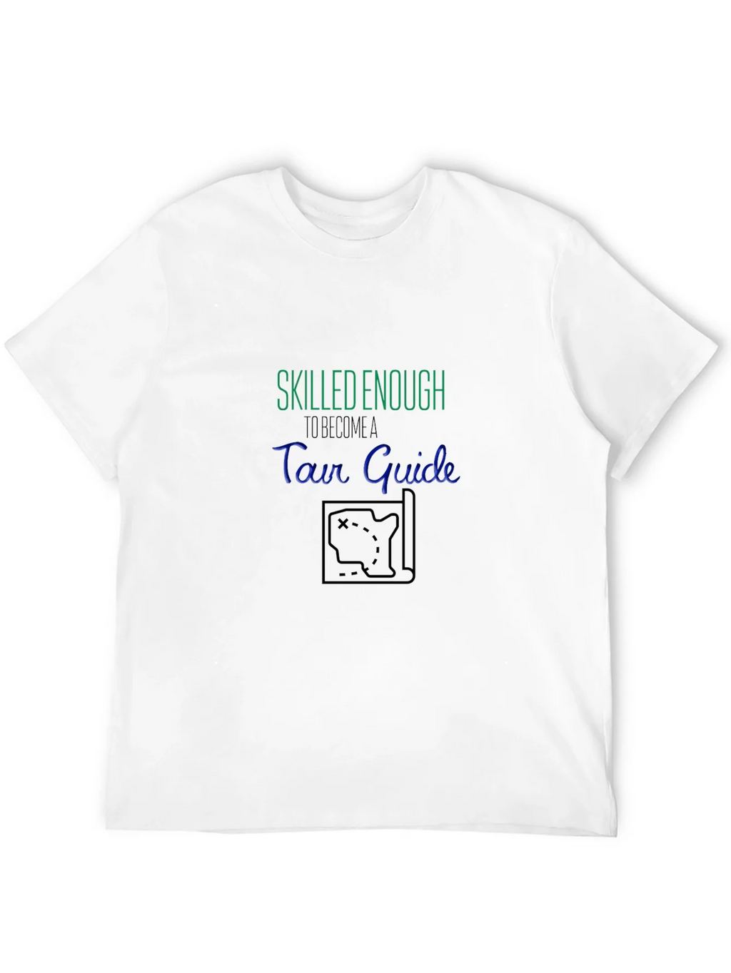 Skilled Enough Tour Guide Black T-Shirt product image 11