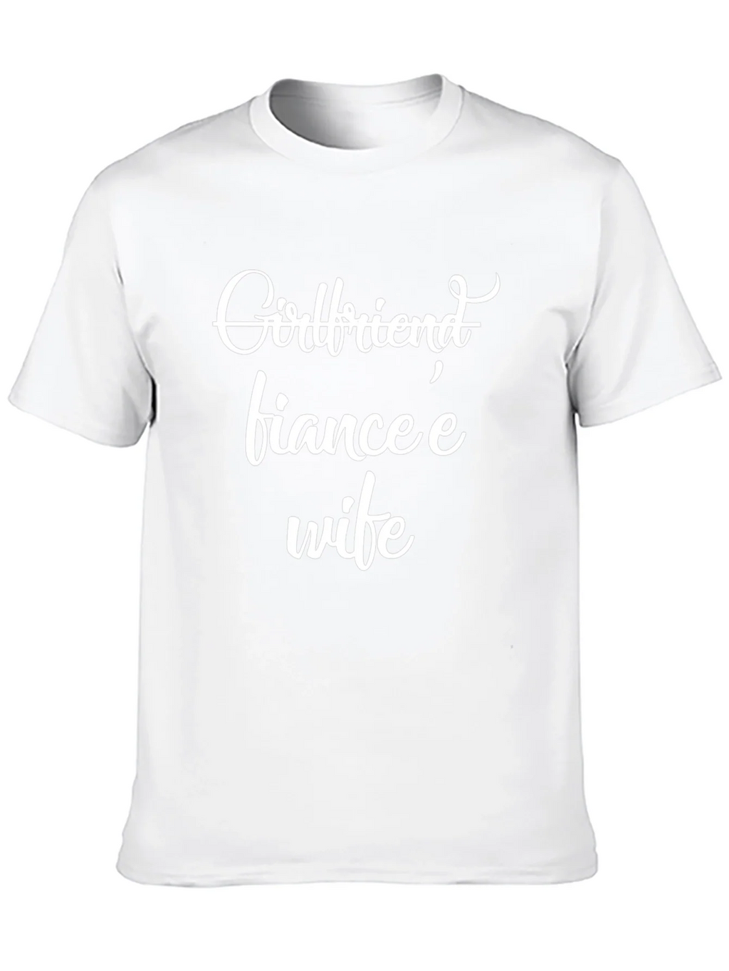 Girlfriend Fiancee Wife Black Graphic Tee product image 8