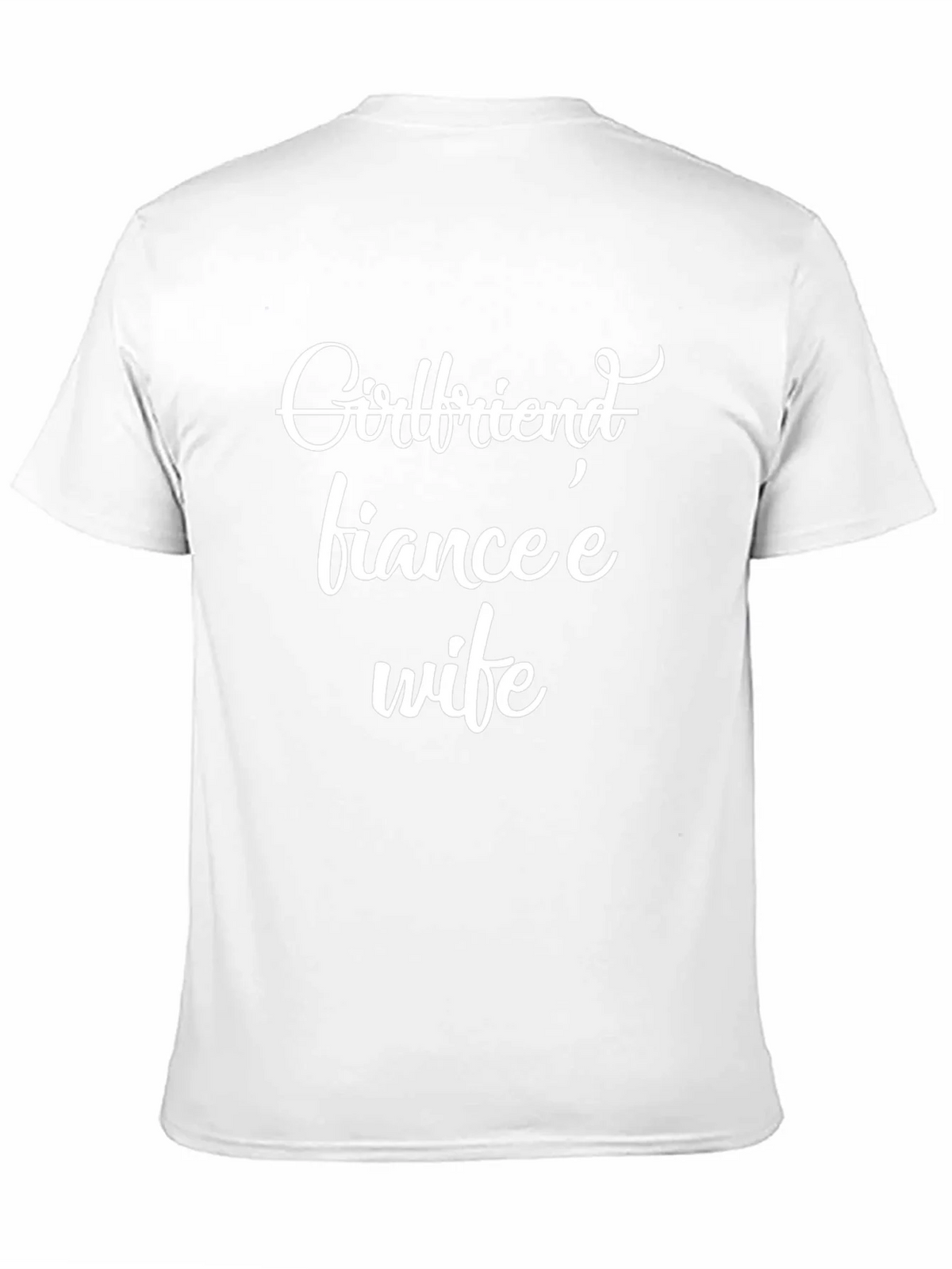 Girlfriend Fiancee Wife Black Graphic Tee product image 9