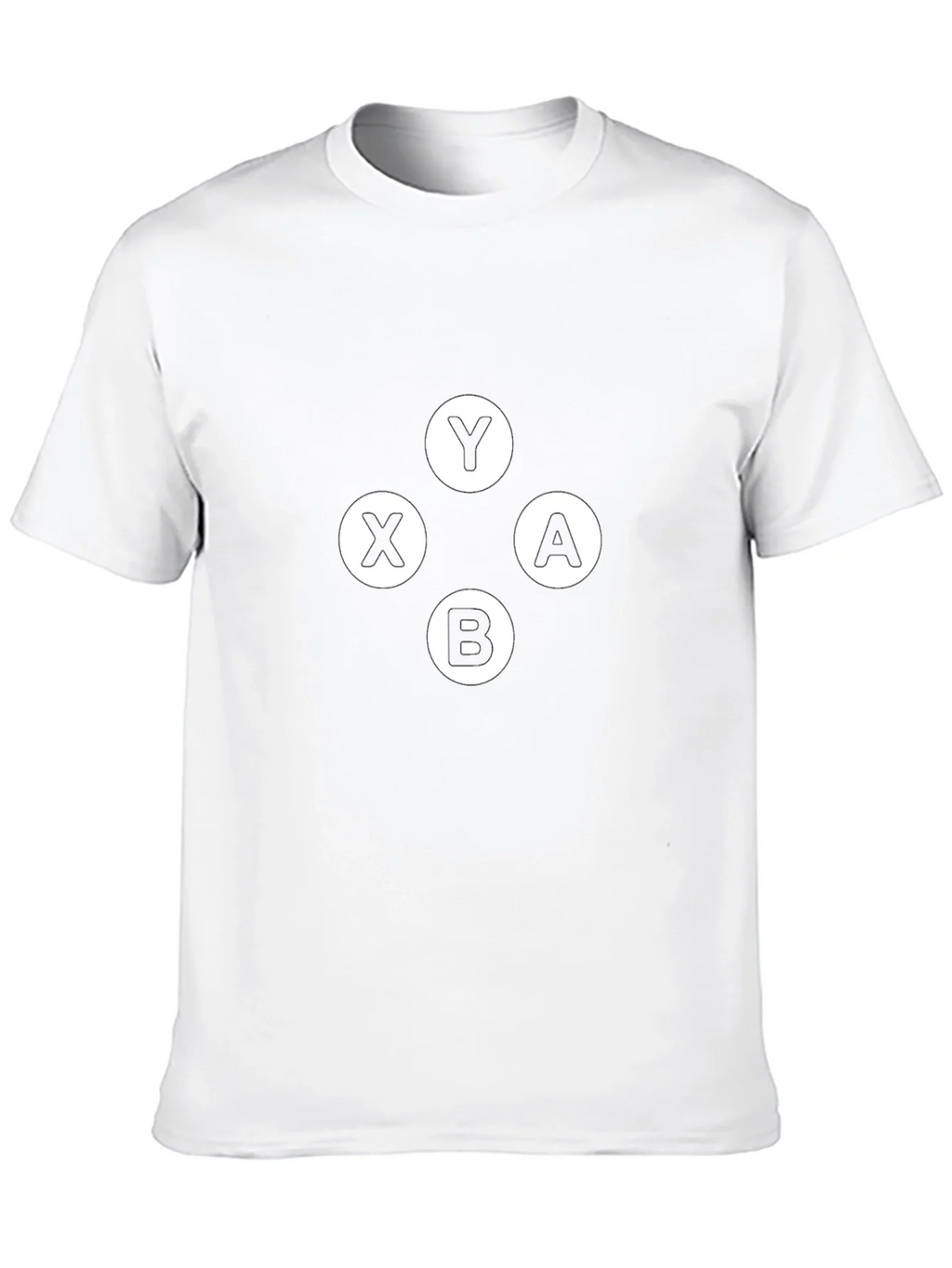 Gaming Buttons Tee - Xbox Style Design product image 9