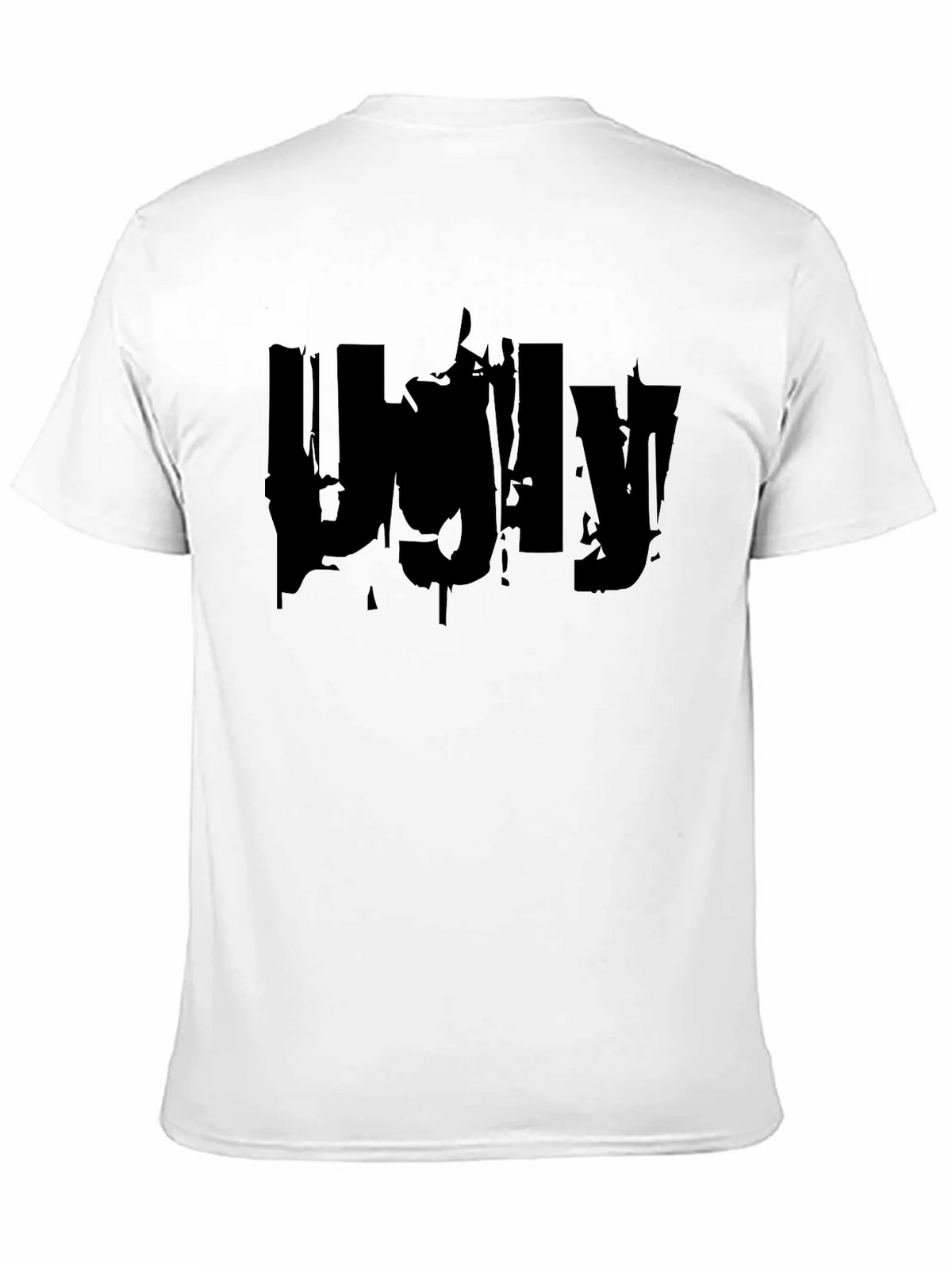Ugly Graphic Print Black T-Shirt product image 10
