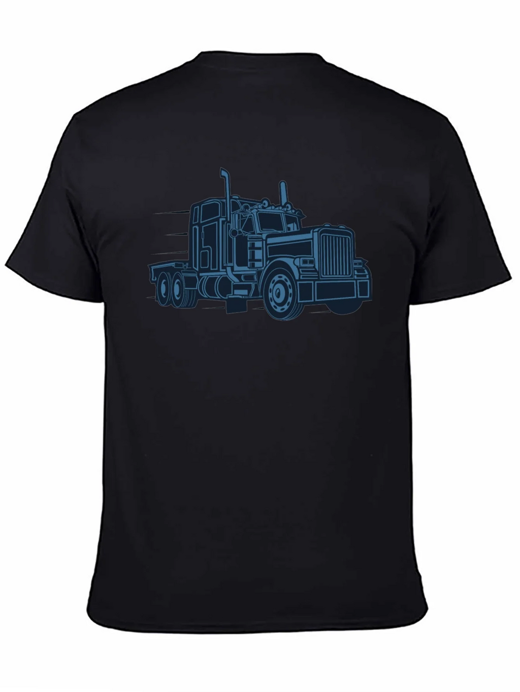 Trucker Graphic T-Shirt - Classic Big Rig Design product image 4