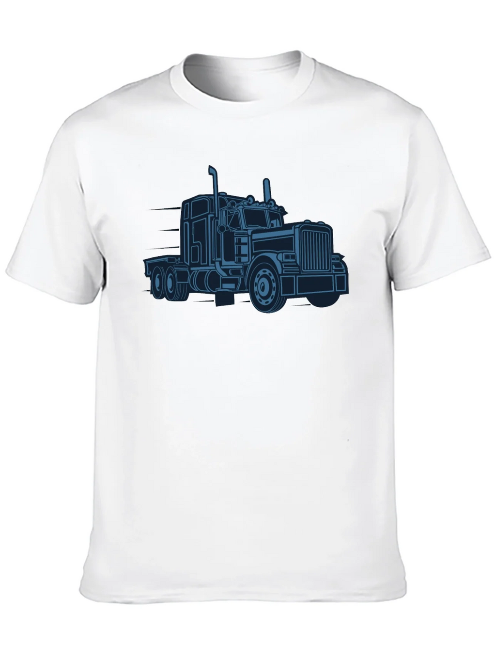 Trucker Graphic T-Shirt - Classic Big Rig Design product image 9