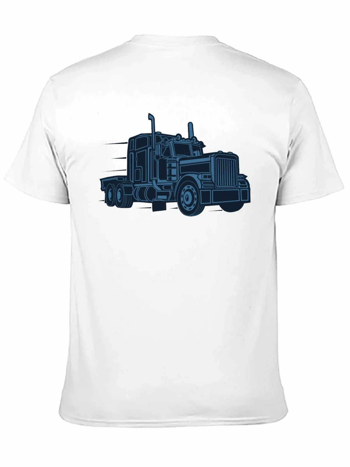 Trucker Graphic T-Shirt - Classic Big Rig Design product image 10