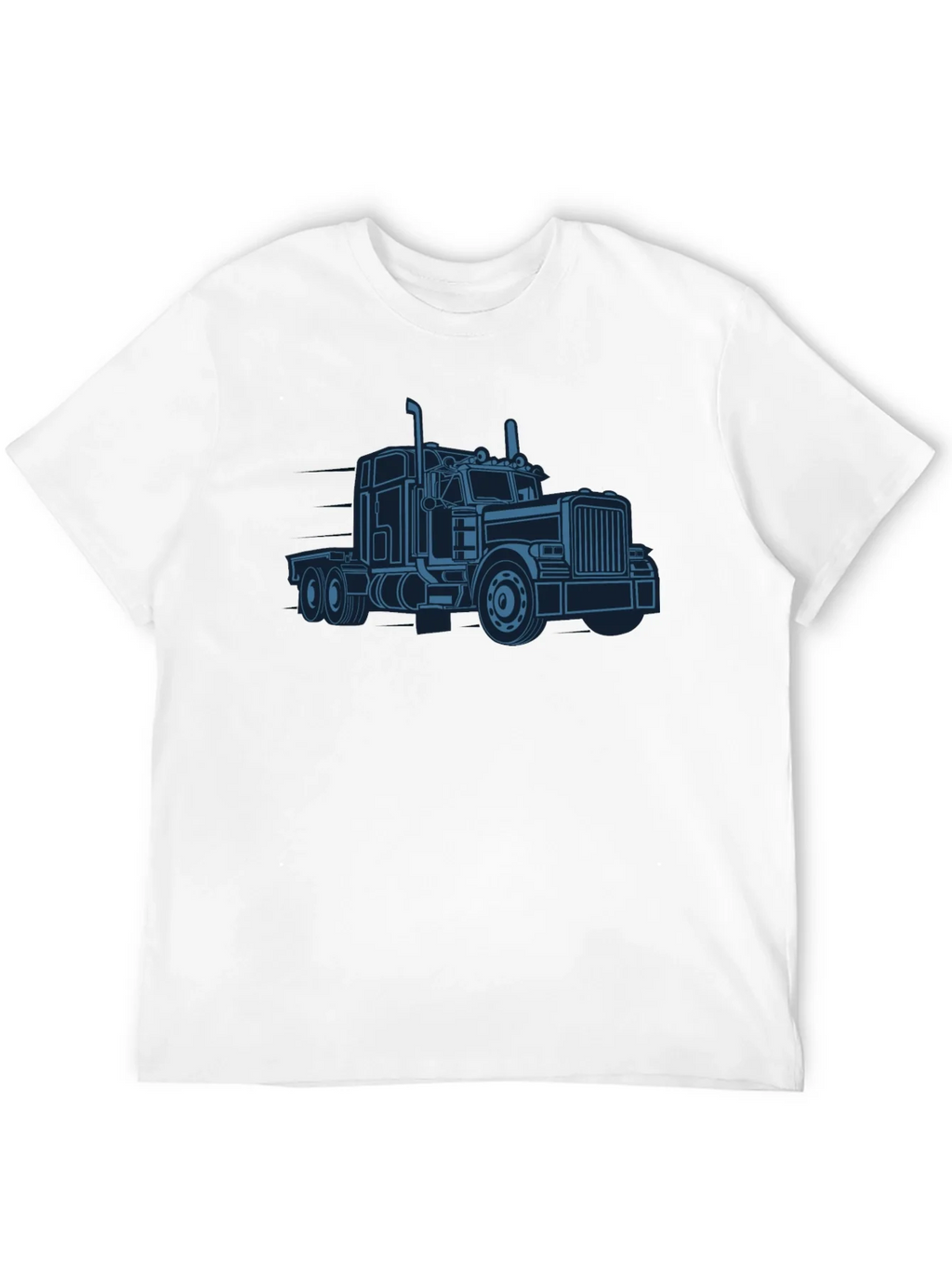 Trucker Graphic T-Shirt - Classic Big Rig Design product image 11