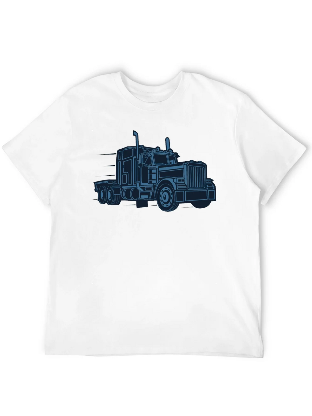 Trucker Graphic T-Shirt - Classic Big Rig Design product image 11