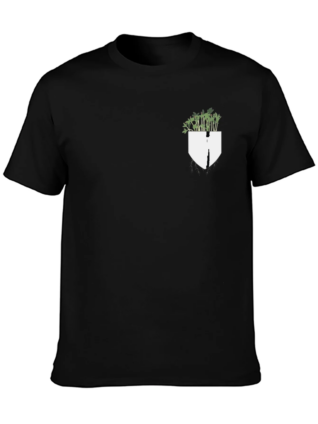 Plant Pocket Black Tee product image 3