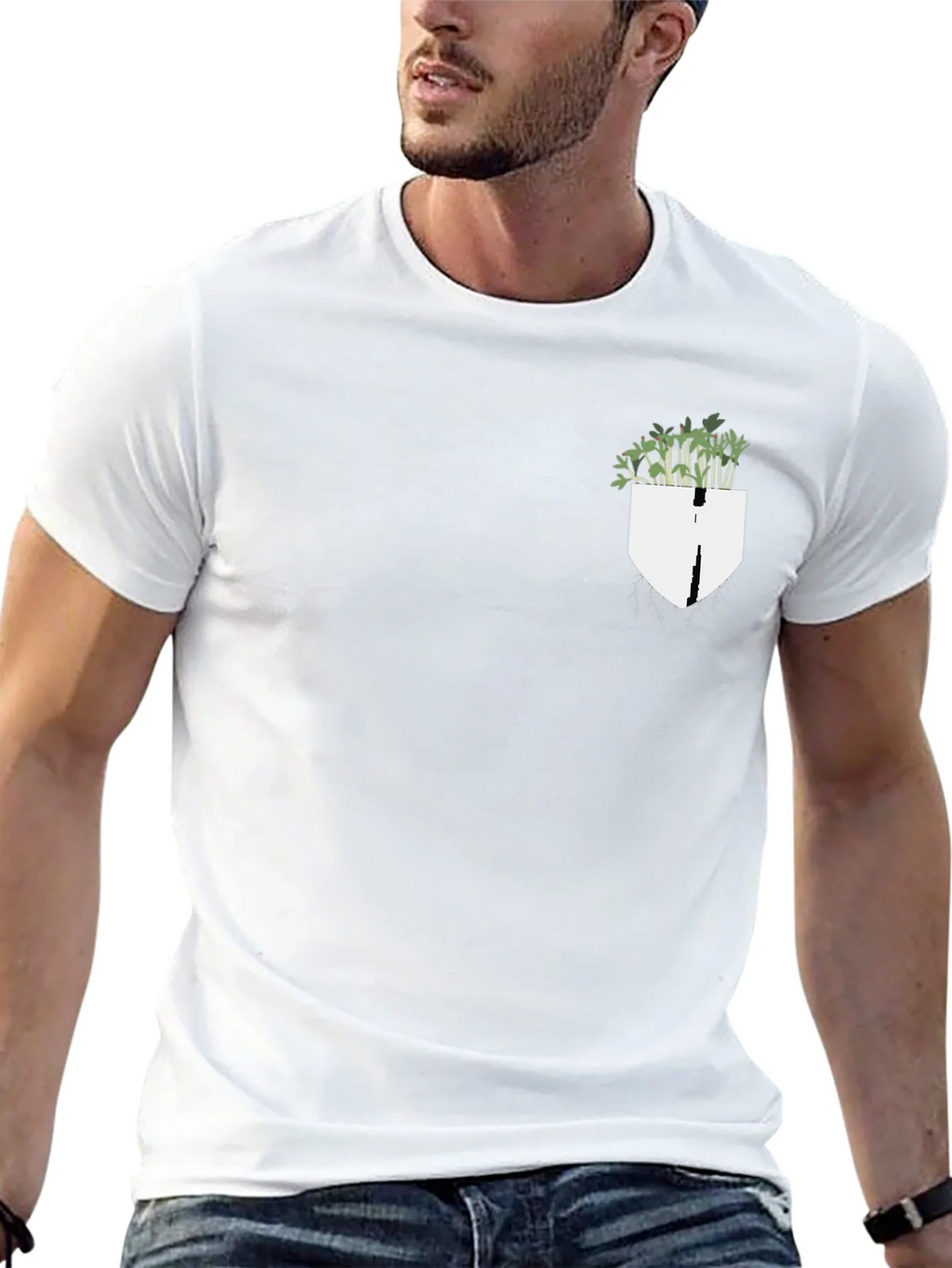 Plant Pocket Black Tee product image 12