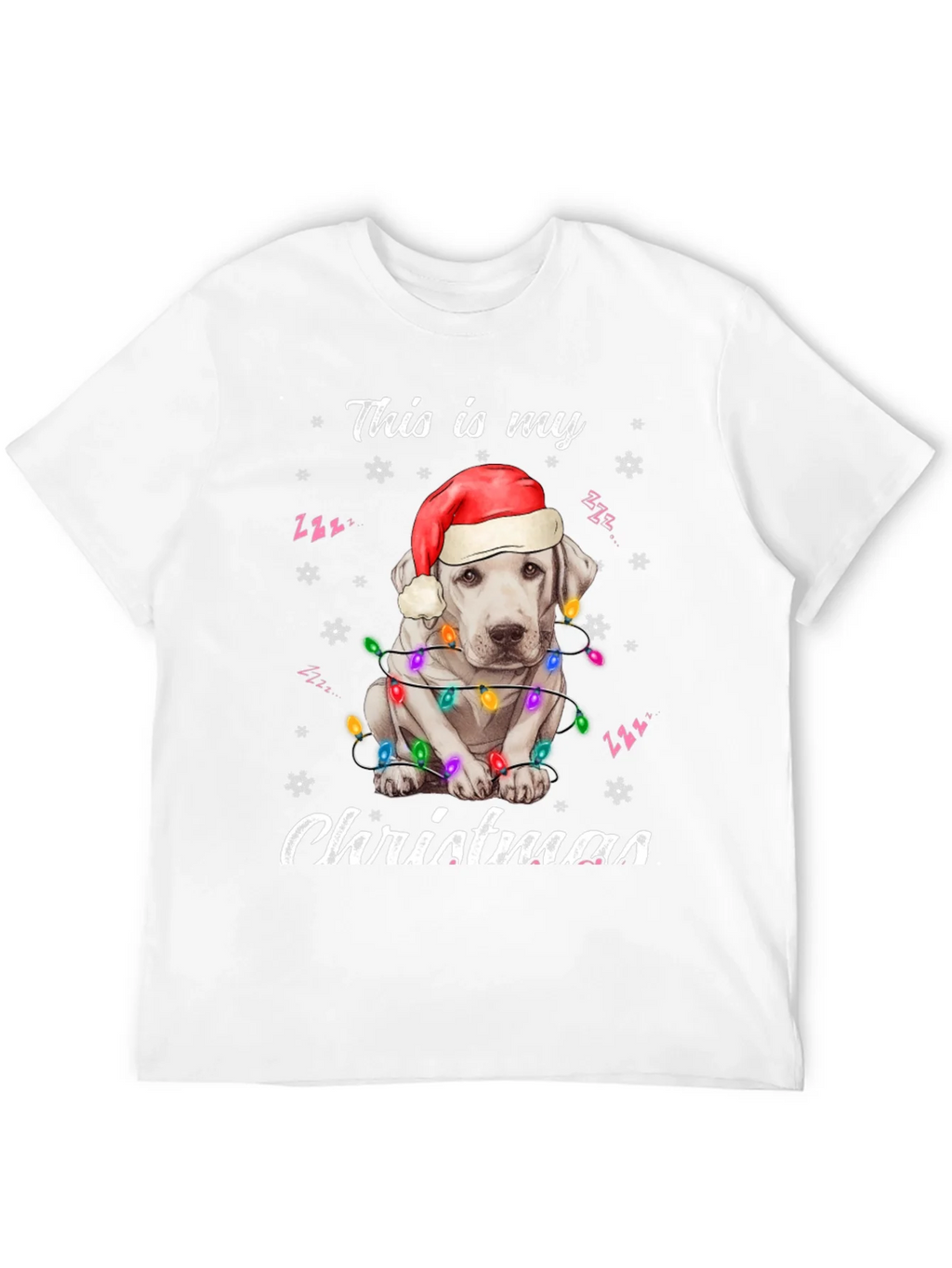 Christmas Dog T-Shirt - Festive Holiday Apparel
