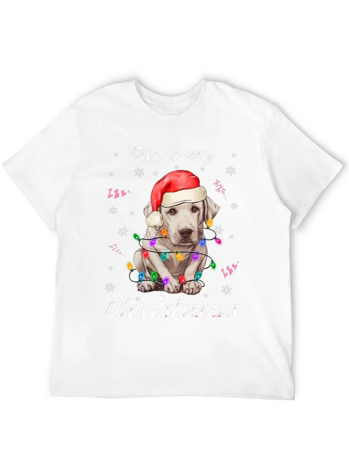 Christmas Dog T-Shirt - Festive Holiday Apparel