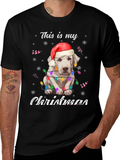 Christmas Dog T-Shirt - Festive Holiday Apparel