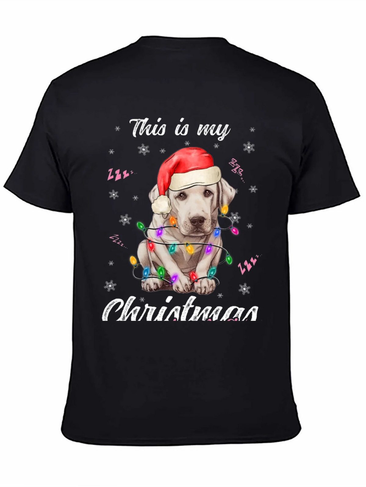 Christmas Dog T-Shirt - Festive Holiday Apparel