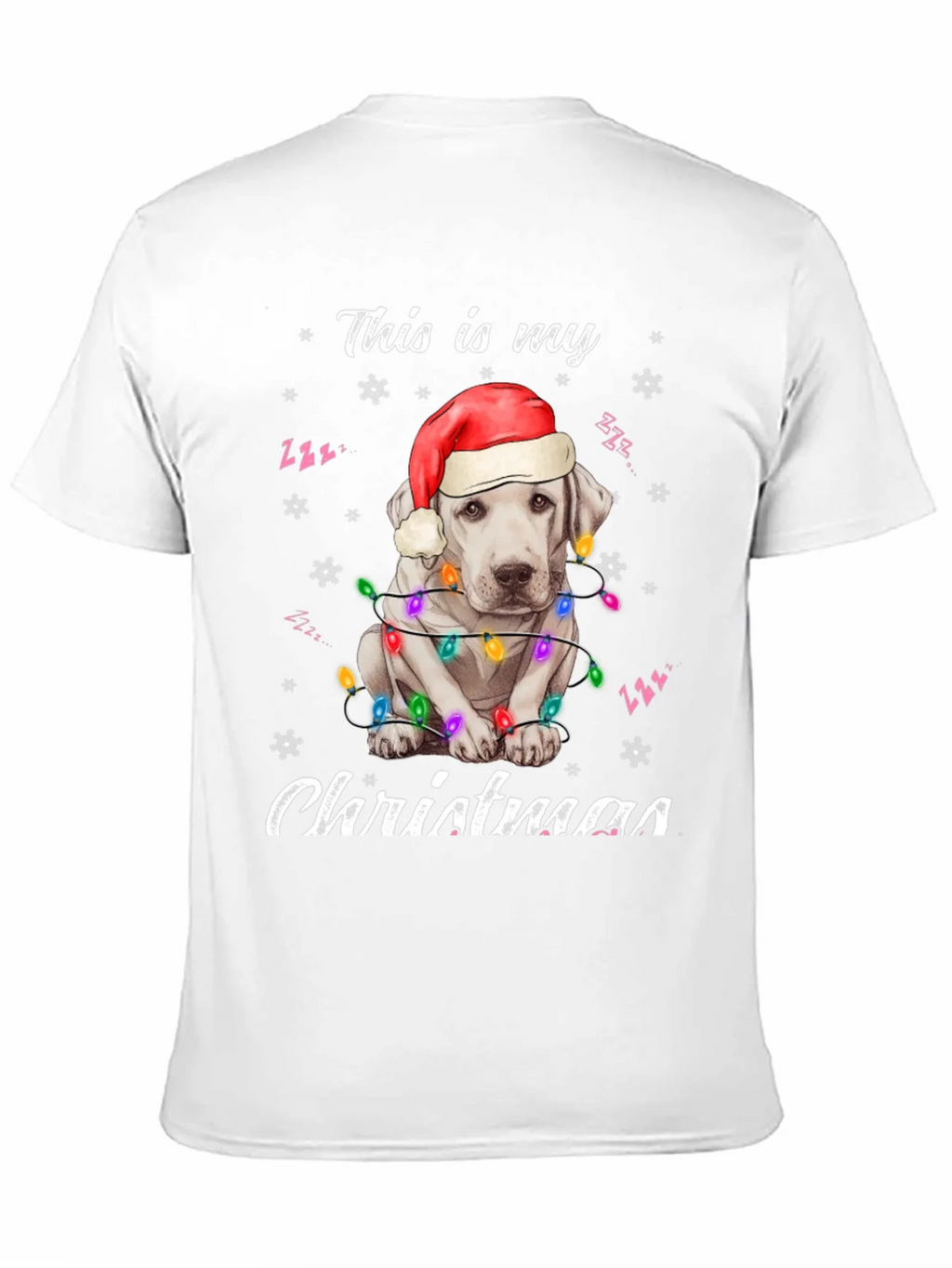Christmas Dog T-Shirt - Festive Holiday Apparel
