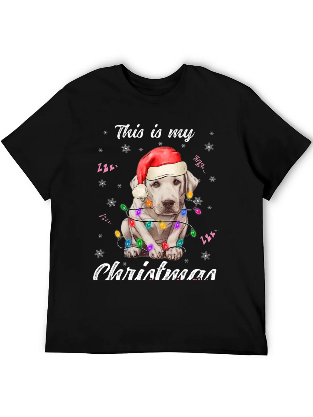 Christmas Dog T-Shirt - Festive Holiday Apparel