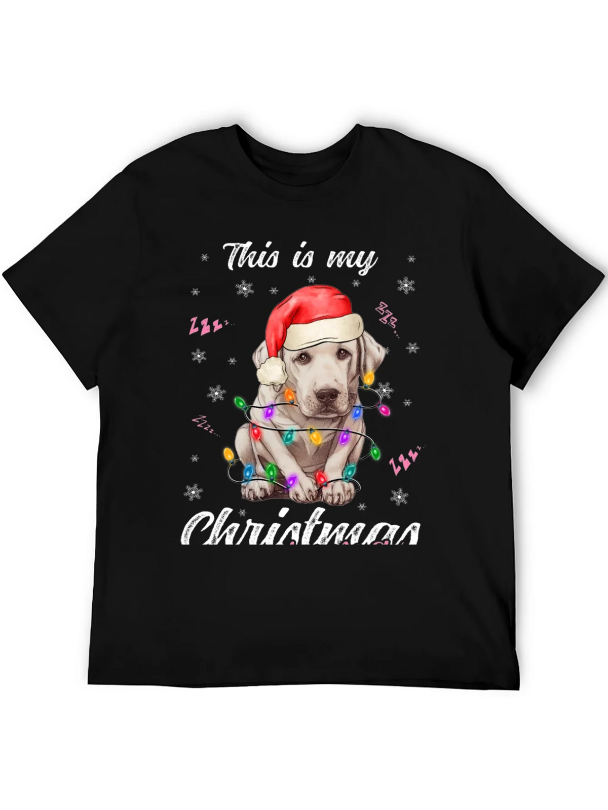 Christmas Dog T-Shirt - Festive Holiday Apparel