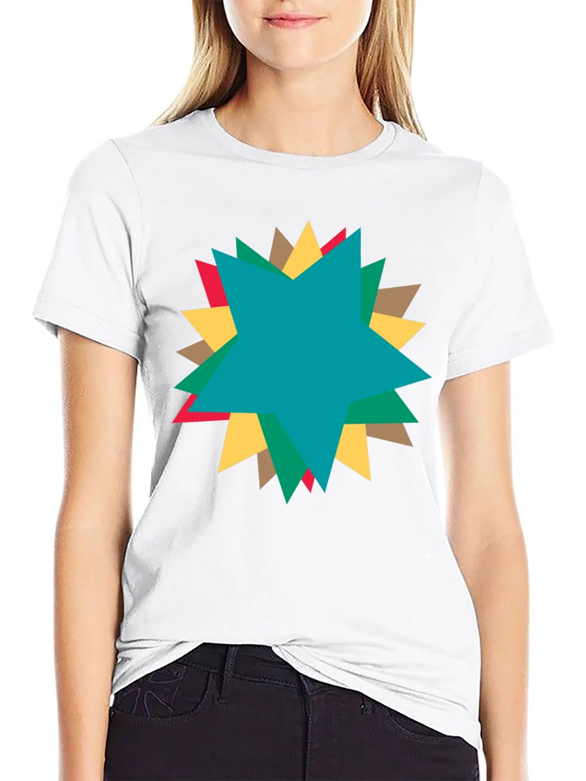 Starburst Graphic T-Shirt - Casual Comfort product image 8