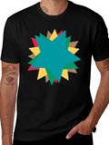 Starburst Graphic T-Shirt - Casual Comfort product image 1