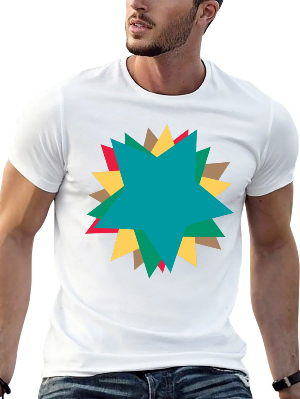Starburst Graphic T-Shirt - Casual Comfort product image 12