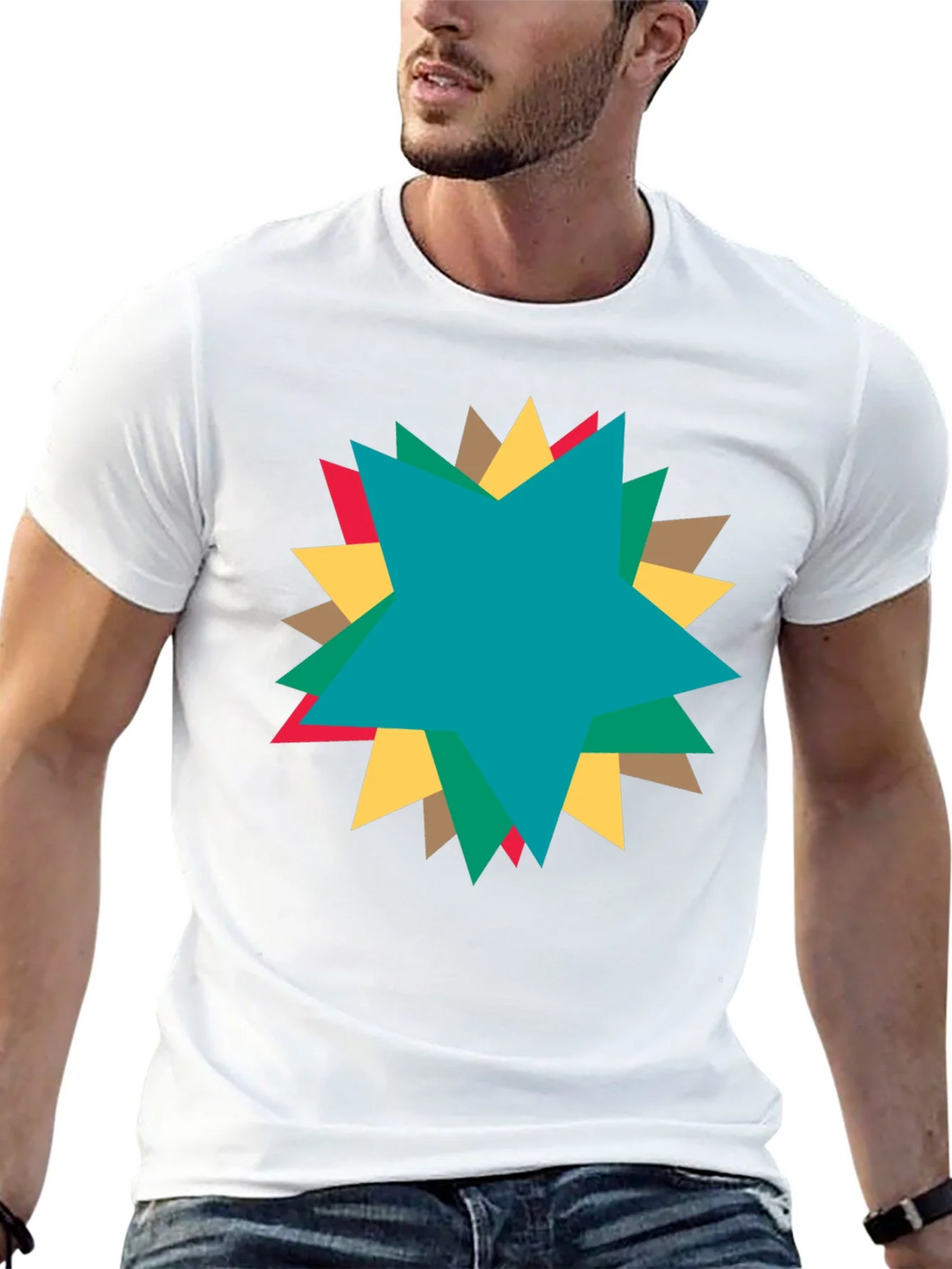 Starburst Graphic T-Shirt - Casual Comfort product image 12
