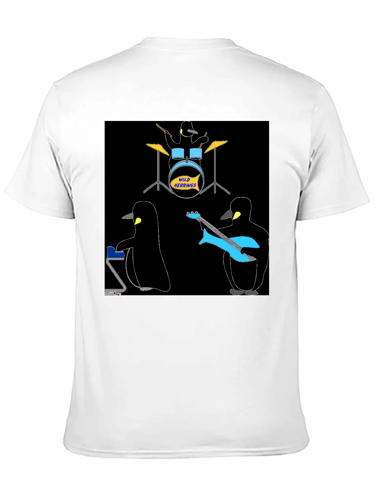 Penguin Band T-Shirt - Wild Herrings Rock! product image 9