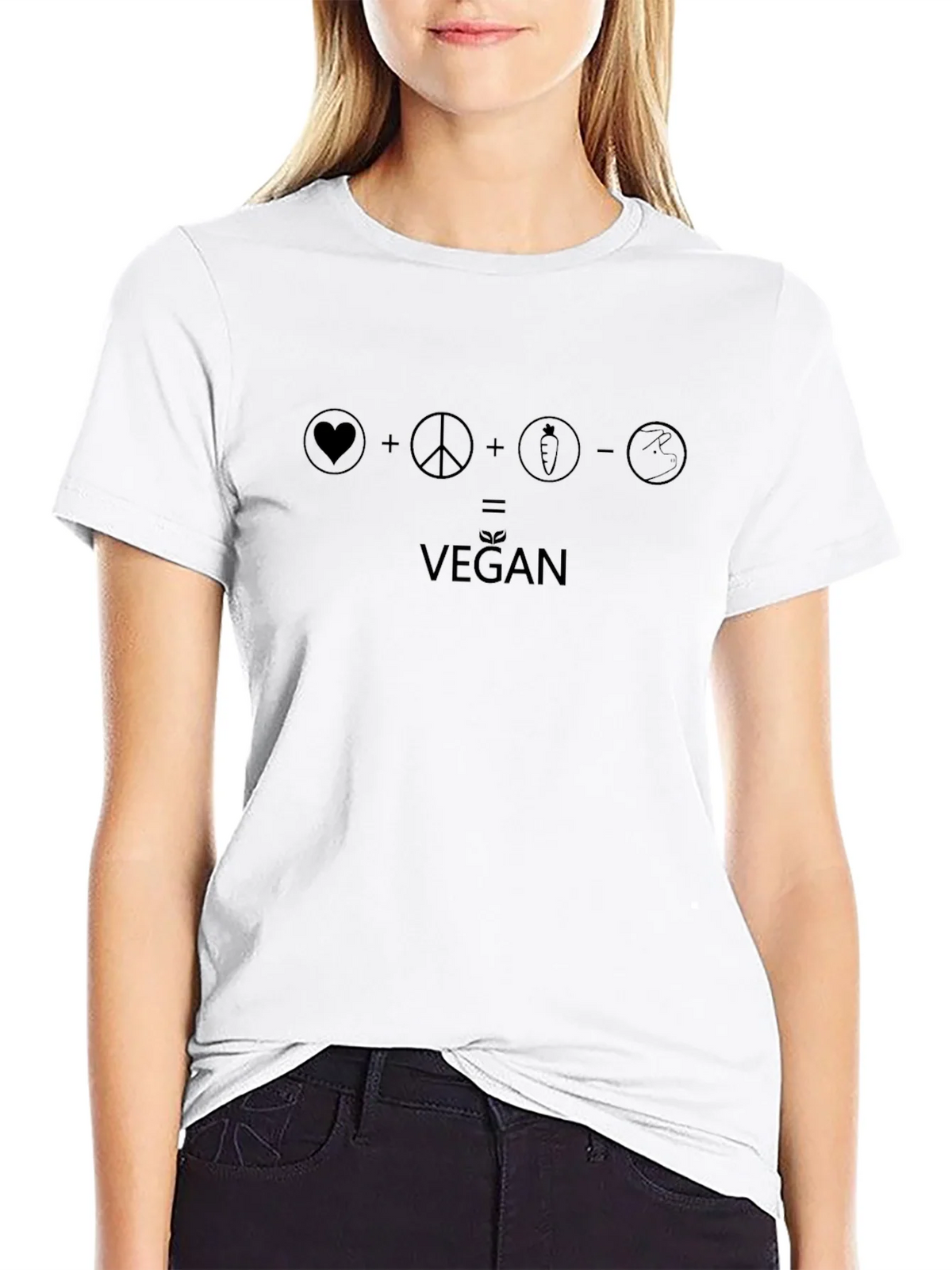 Vegan Equation Graphic T-Shirt product image 8
