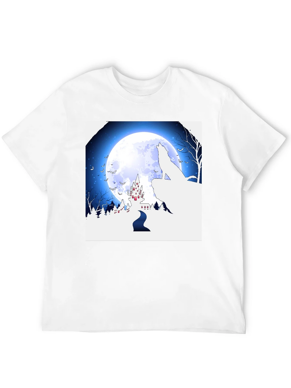 Wolf Moon Castle T-Shirt product image 9