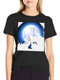 Wolf Moon Castle T-Shirt product image 1