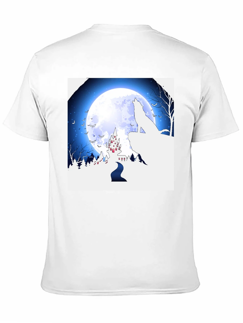 Wolf Moon Castle T-Shirt product image 8