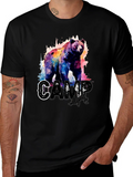 Camp Life Bear Graphic Tee - Black product image 1