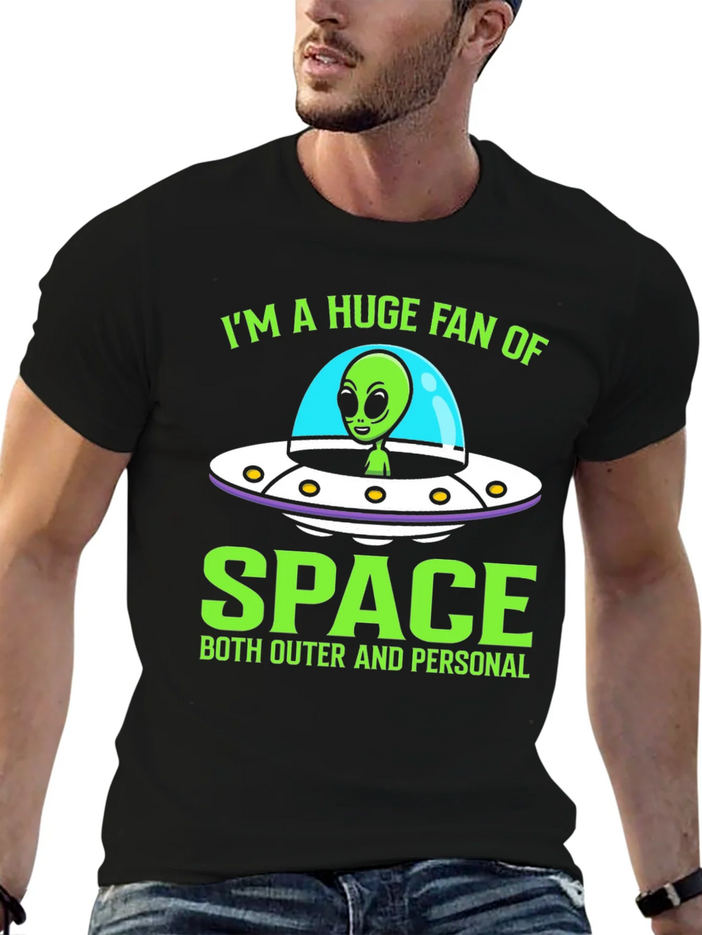 Alien Space Fan T-Shirt product image 6