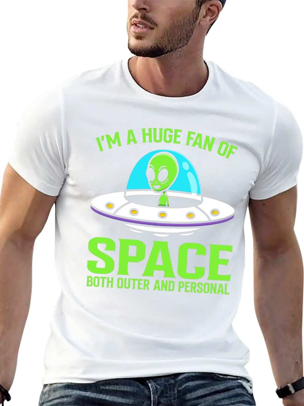 Alien Space Fan T-Shirt product image 12