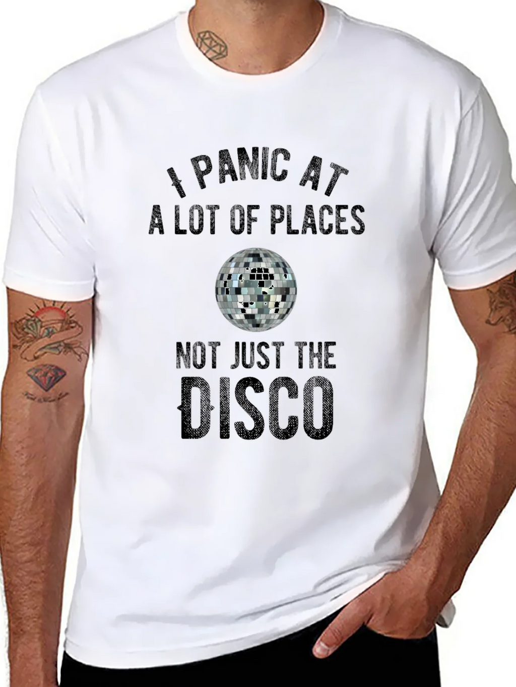 Panic at a Lot of Places Disco T-Shirt product image 7