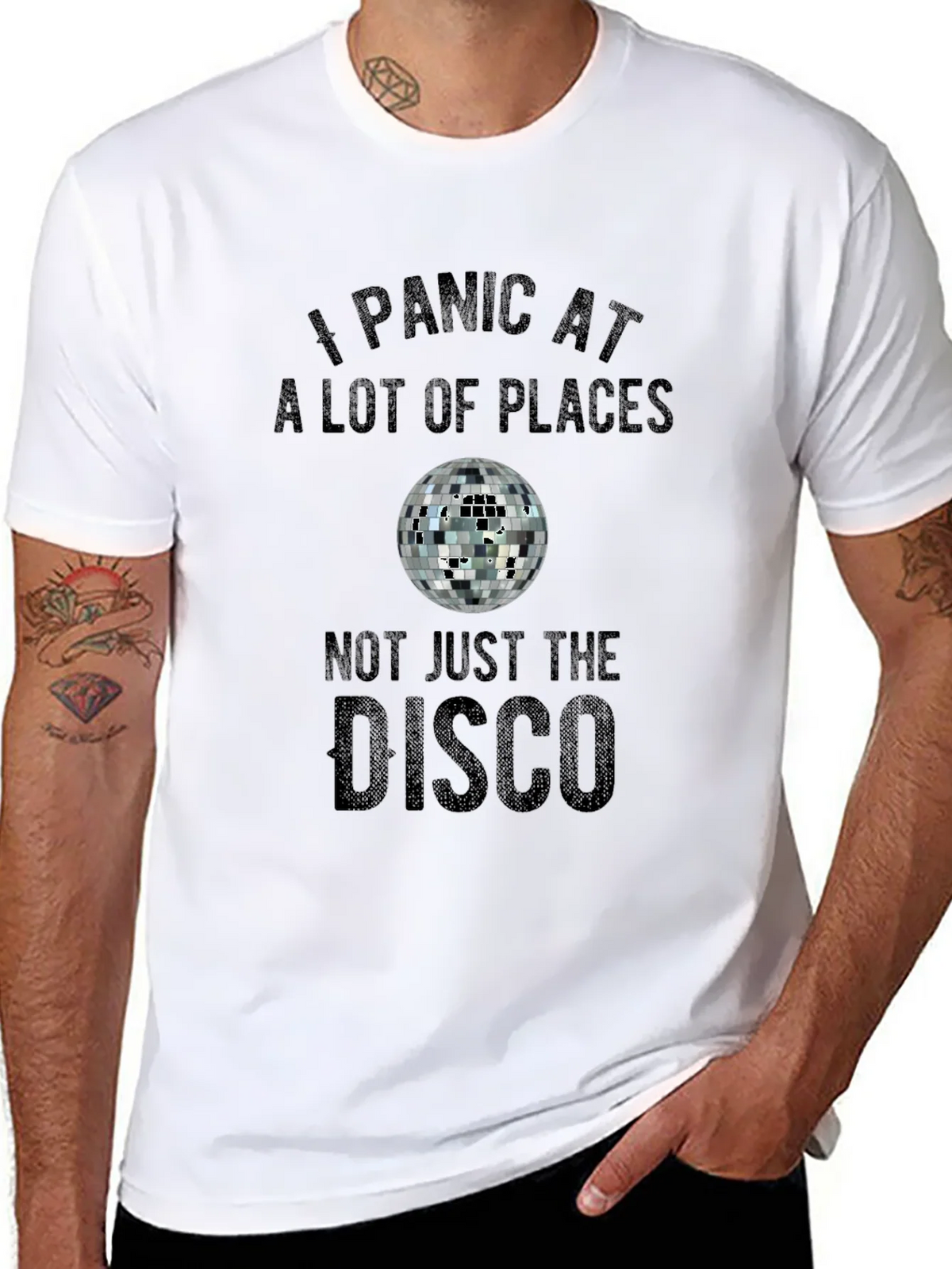 Panic at a Lot of Places Disco T-Shirt product image 7