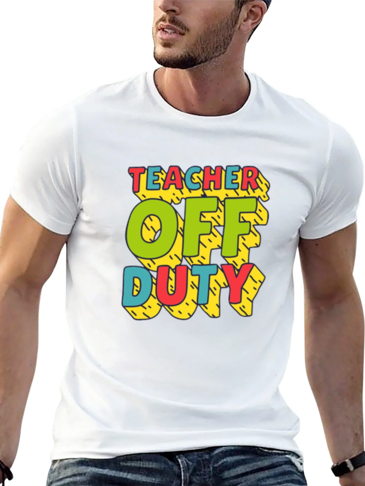 Teacher Off Duty Graphic T-Shirt product image 10