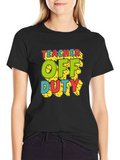 Teacher Off Duty Graphic T-Shirt product image 1