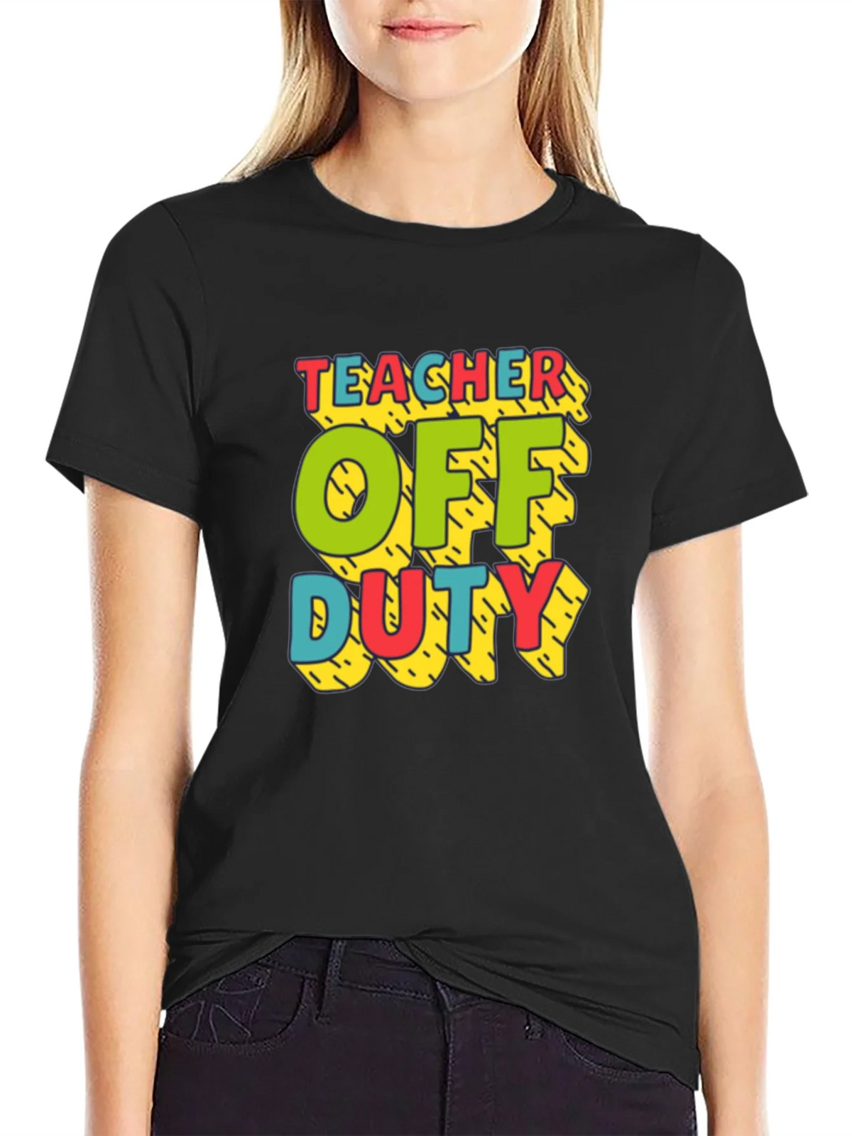 Teacher Off Duty Graphic T-Shirt product image 1