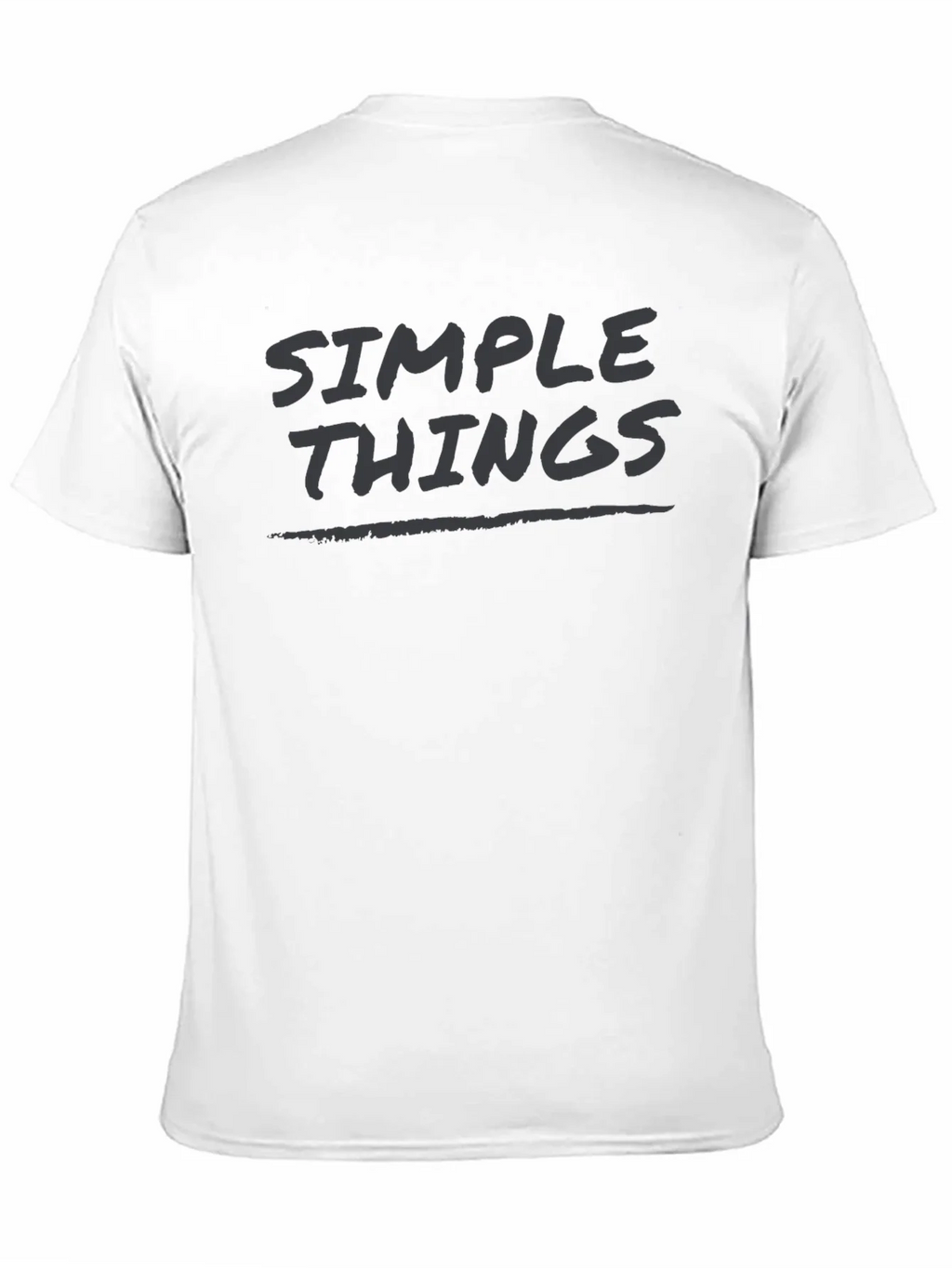 Simple Things Black Graphic T-Shirt product image 10