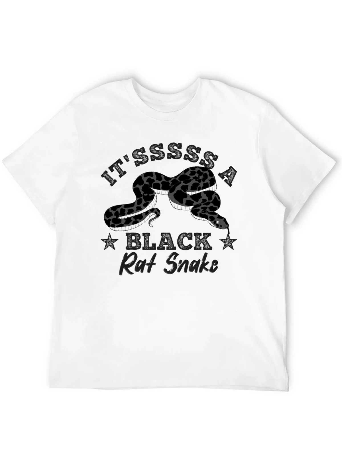 Black Rat Snake Graphic T-Shirt product image 11
