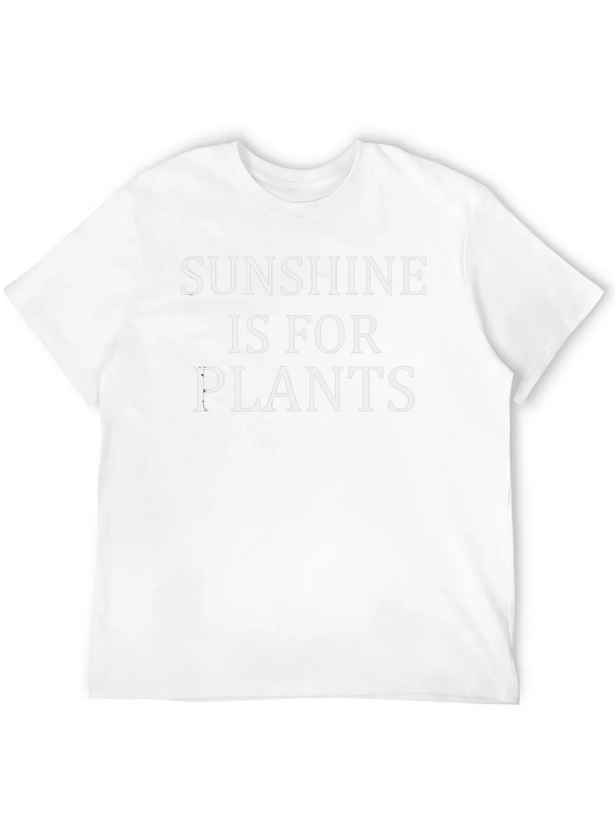 Sunshine Is For Plants Black T-Shirt product image 11