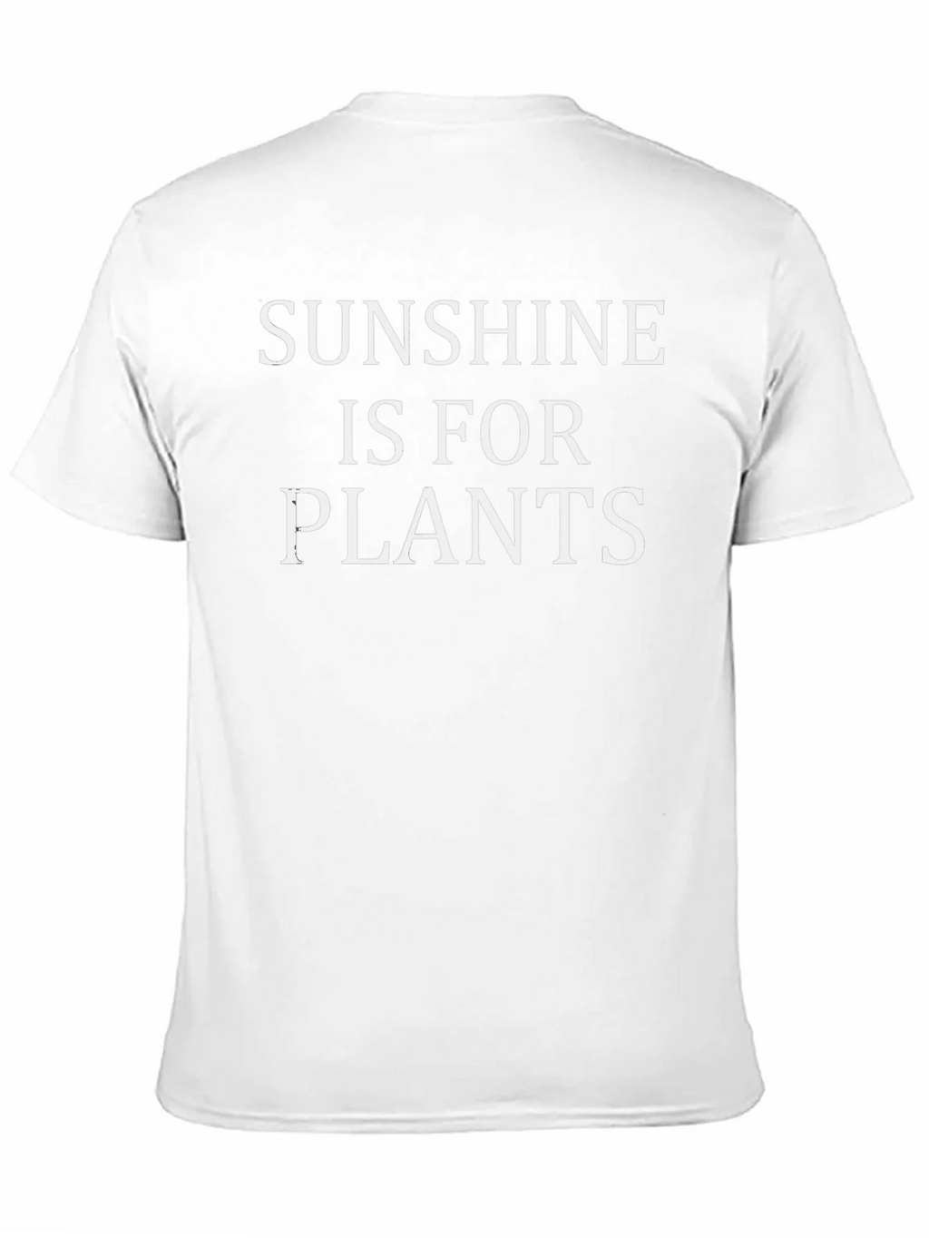 Sunshine Is For Plants Black T-Shirt product image 10