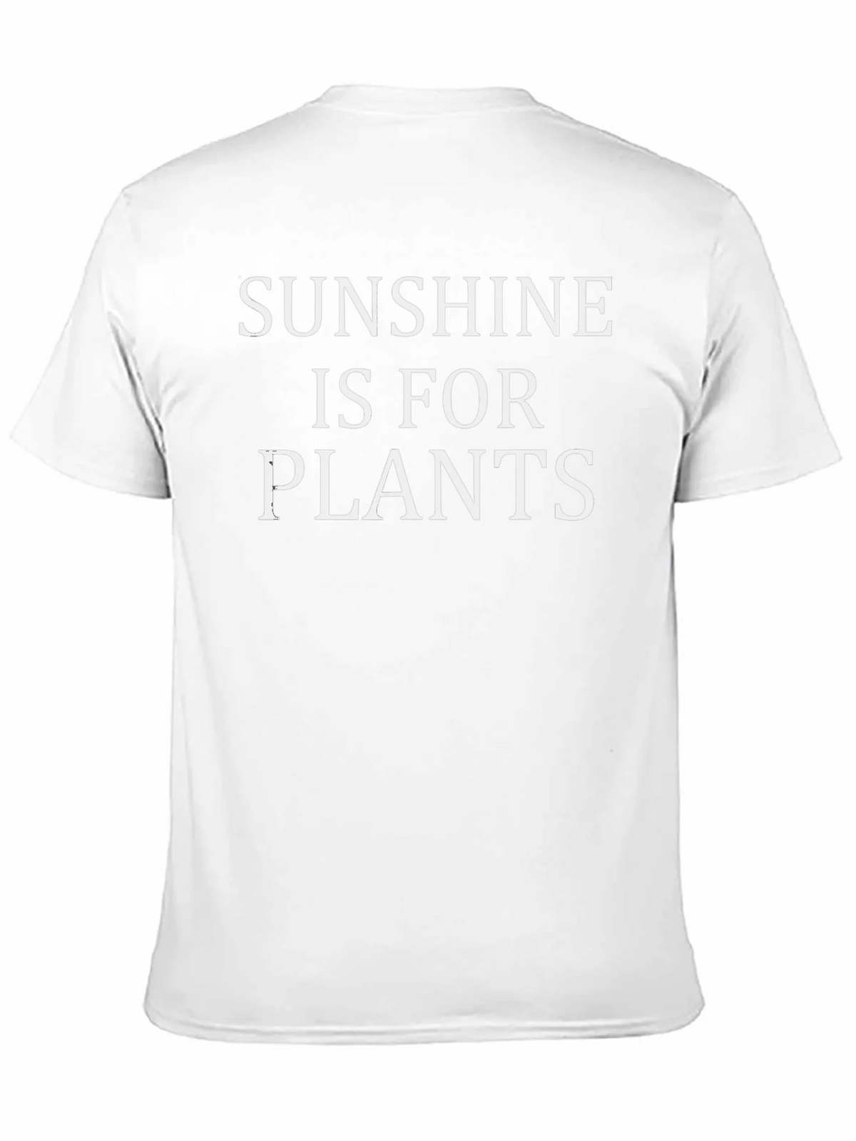 Sunshine Is For Plants Black T-Shirt product image 10