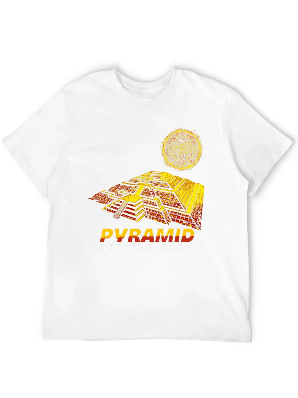 Pyramid of The Sun Graphic T-Shirt product image 11