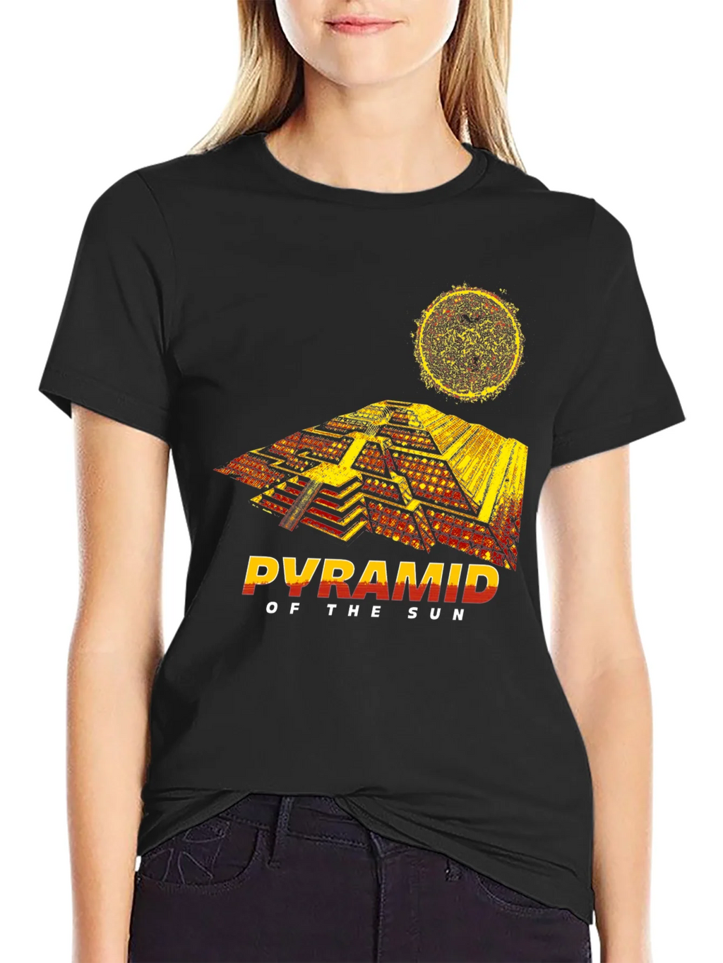 Pyramid of The Sun Graphic T-Shirt product image 2