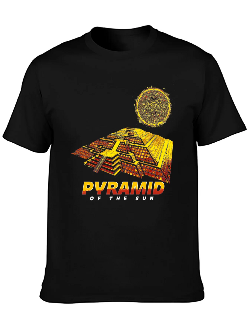 Pyramid of The Sun Graphic T-Shirt product image 3