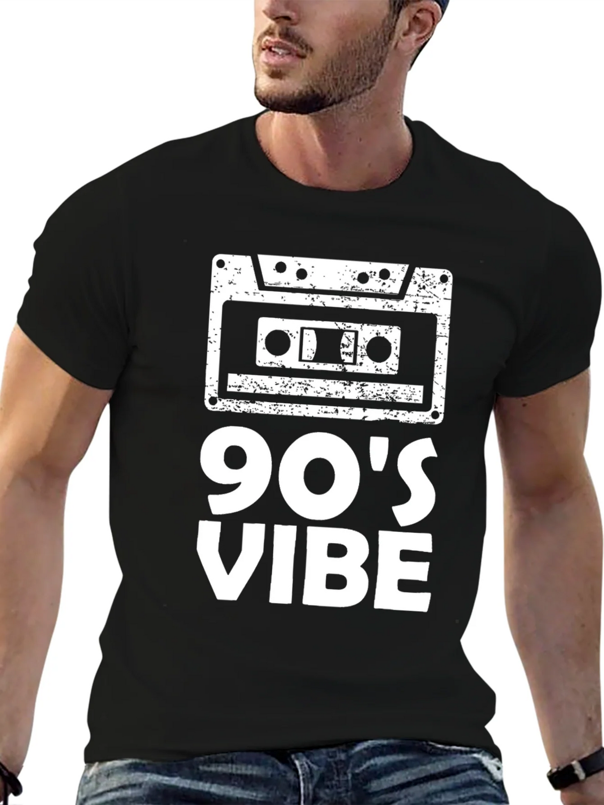 90s Vibe Cassette Tape Graphic Tee product image 6