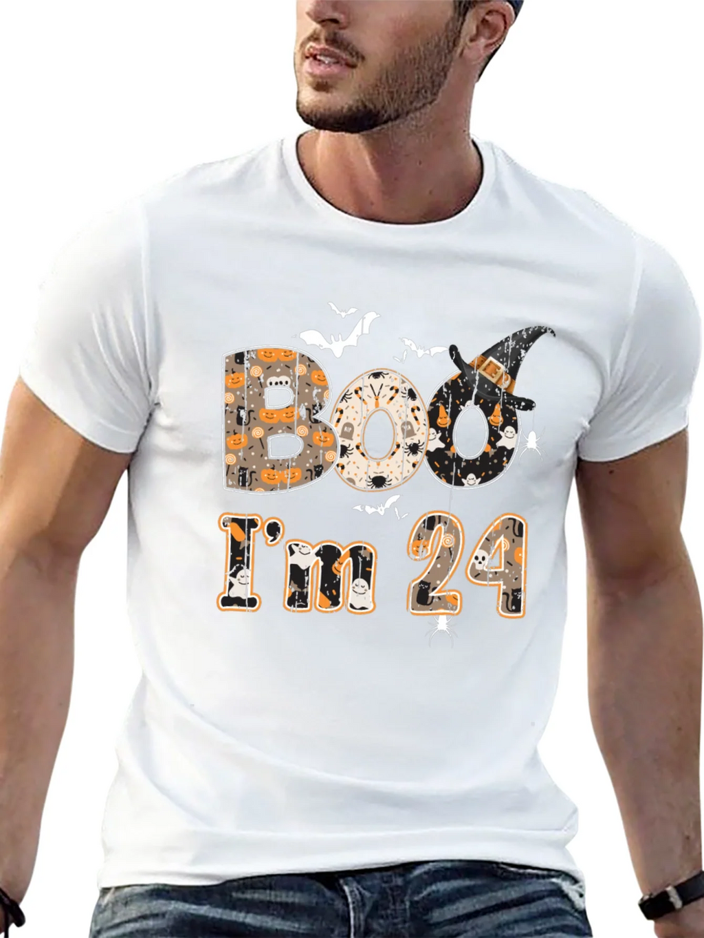 Boo Im 24 Halloween Graphic Tee product image 12